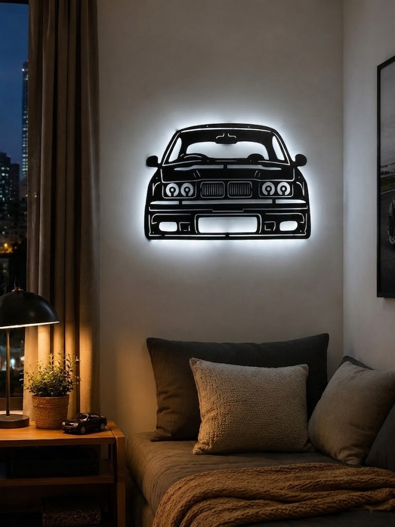 M3 Efsanesi: E30  Metal Duvar Sanatı