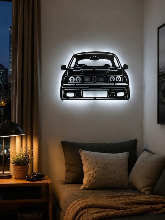 M3 Efsanesi: E30  Metal Duvar Sanatı