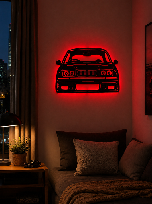 M3 Efsanesi: E30  Metal Duvar Sanatı