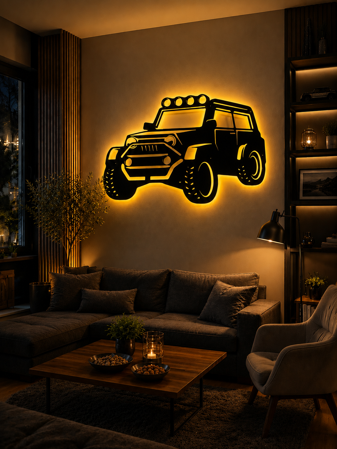 Macera Ruhu: 4x4 Off-Road - Metal Duvar Sanatı